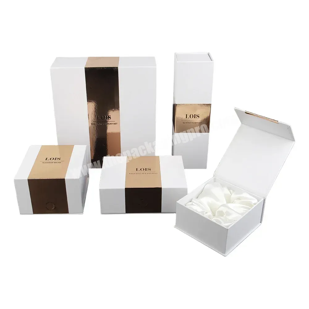 Eco Paper Lady Perfume Gift Box Set Custom Logo Luxury White Magnetic Perfume Box - Buy White Magnetic Box,Magnetic Perfume Box,Perfume Gift Box Set.