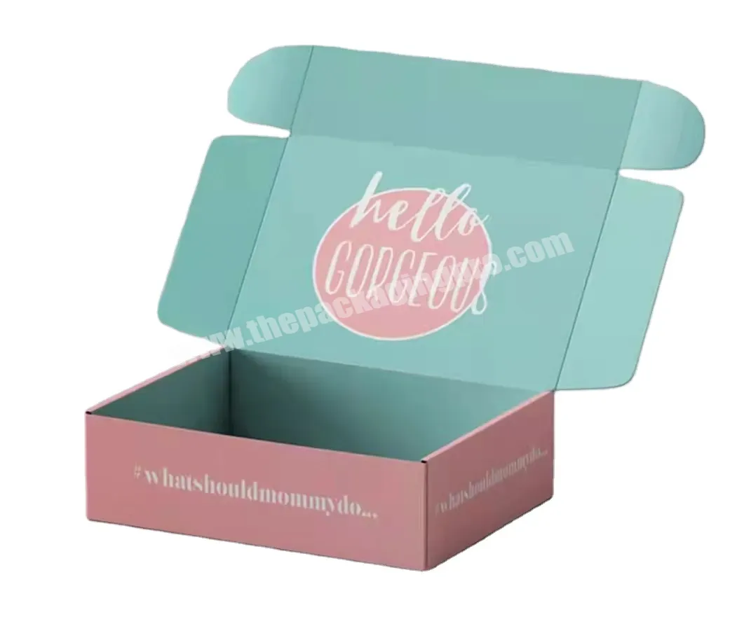 Hot Sale Manufacturer Custom Printing Corrugated Cardboard Carton Luxury Gift Pink Packaging Shipping Box - Buy Luxury Clothing Packaging Box,Corrugated Cardboard Carton,Pink Packaging Shipping Box.