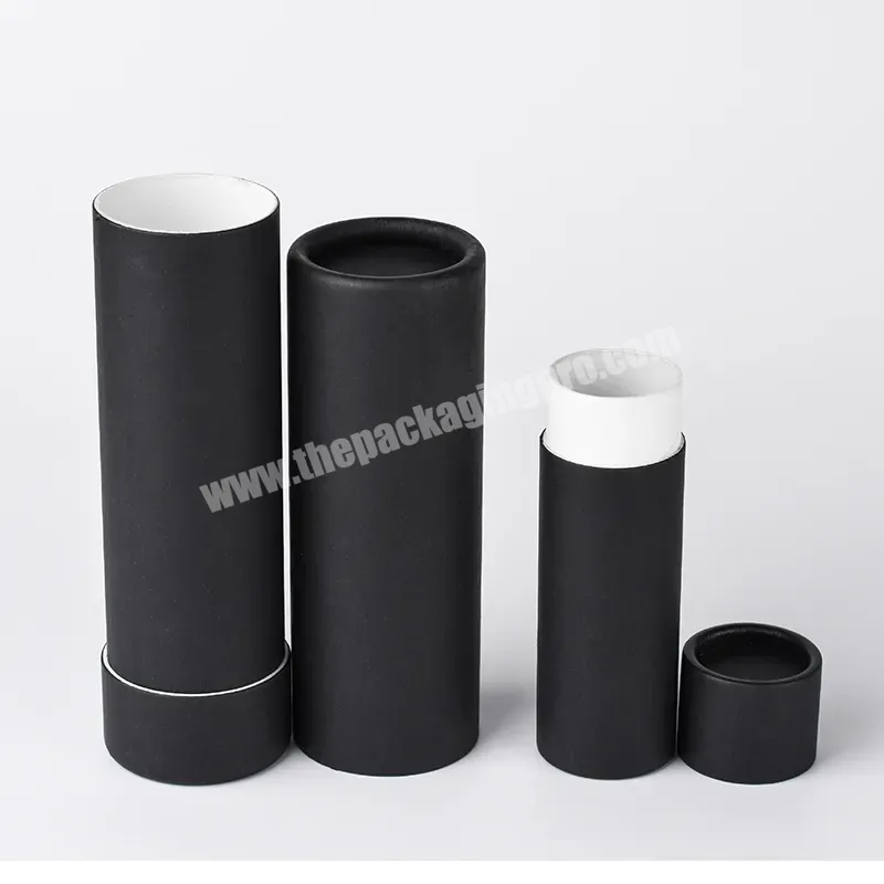 Wholesale Cosmetic Concealer Container 7g 15g 25g 60g 75g Empty Brown White Black Lip Balm Push Up Kraft Paper Deodorant Stick - Buy Antiperspirant Stick Packaging Tube,Blush Stick Papery Packaging Tube,Deodorant Stick Packaging Tube.