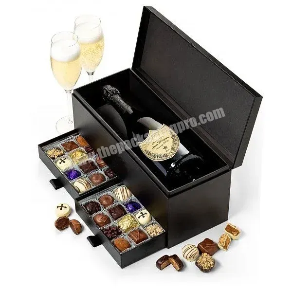 2023 Luxury Wine Box/packaging Box/gift Box Customized Size Logo Wholesale - Buy Wine Box Cardboard,Wine Glass With Box,Custom Wine Box.
