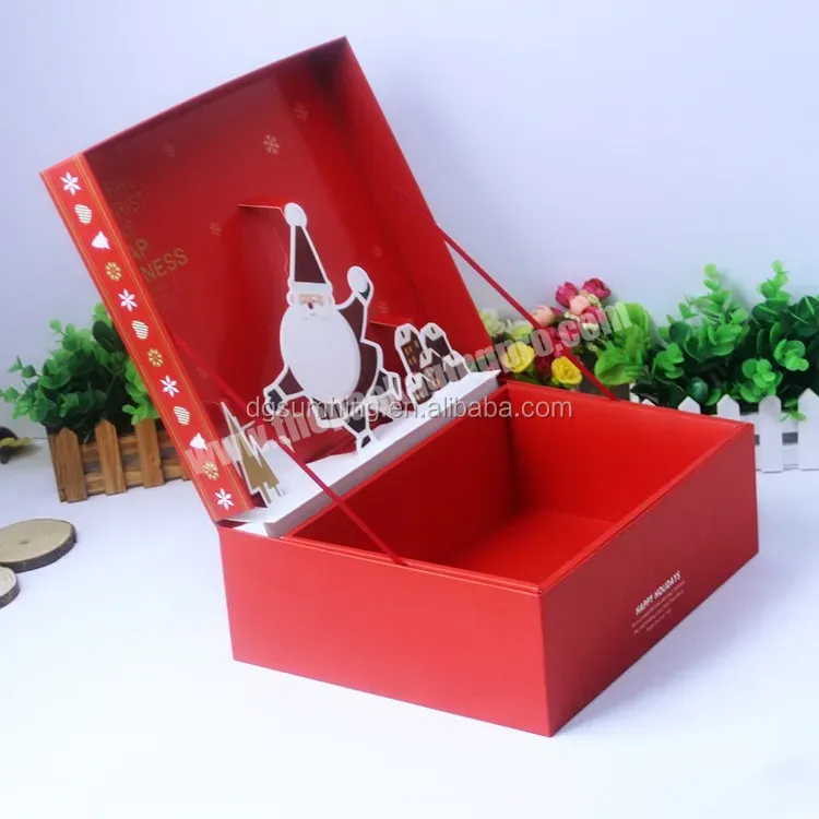 3d Pop Up Paper Box Christmas Gfit Packing Box Packaging - Buy Box Packaging,Sweet Packaging Nets Boxes,White Box Packaging.