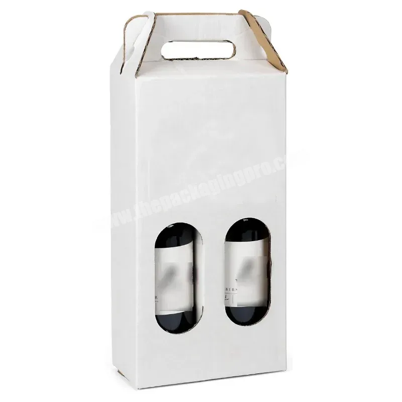 Customize Corrugated Board Box Food & Beverage Packaging Single Bottle Wine Packaging Bag - Buy Wine Bottle Shipping Boxes,Wine Bottle Box Packaging For Single Wine Bottle,Corrugated Wine Box.