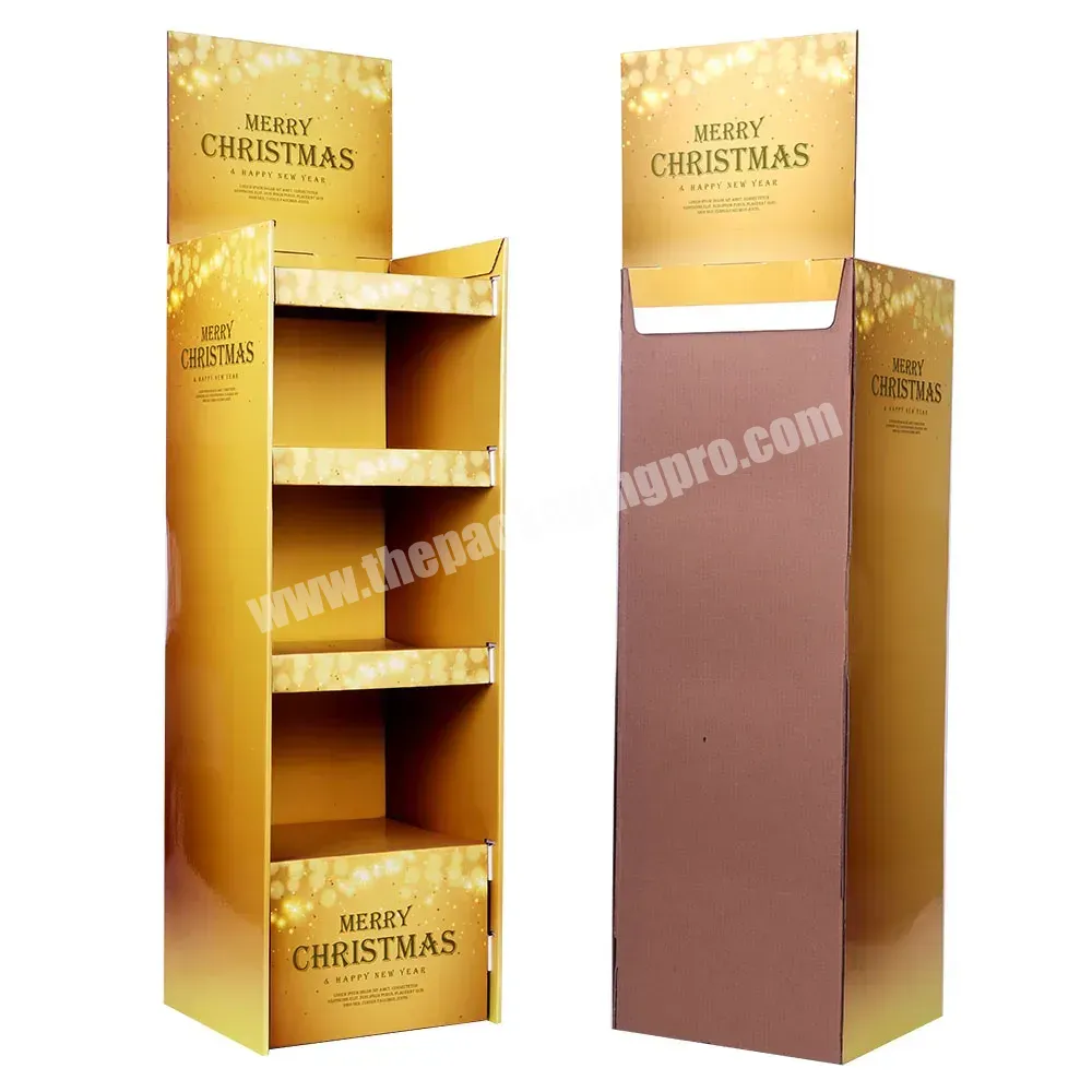 Customized Printing Corrugated Paper Cardboard 4 Layers Chocolate Biscuit Floor Display Stands - Buy Floor Jewelry Display Stand,Custom Cardboard Advertising Display Stands,Supermarket Floor Display Stand.
