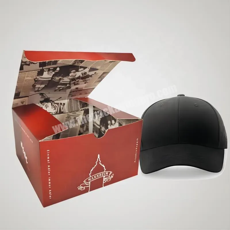 Customized Shipping Box With Logo Print Paper Gift Box Fedora Hat Packaging Boxes - Buy Customized Shipping Box With Logo Print,Custom Packaging Box Paper Gift Box,Fedora Hat Boxes.