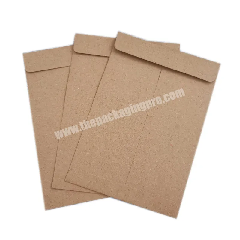 Fsc Biodegradable Recycled Kraft Bag Paper Mailing Envelope Expandable Shipping Bags Gift Envelope For Clothing - Buy Recycled Kraft Bag,Paper Mailing Envelope,Custom Brown Envelope.