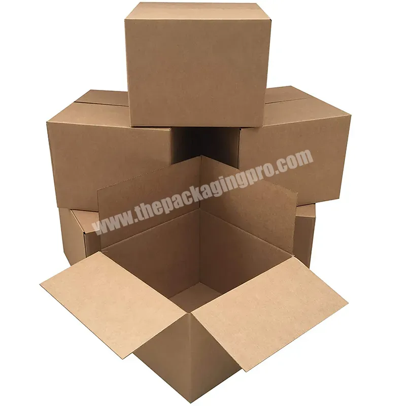 Fsc Custom Small And Large Moving Corrugated Paper Express Shipping Storage Packing Paper Brown Carton Box - Buy Paper Boxes,Storage Carton Boxes,Carton Box For Packing.