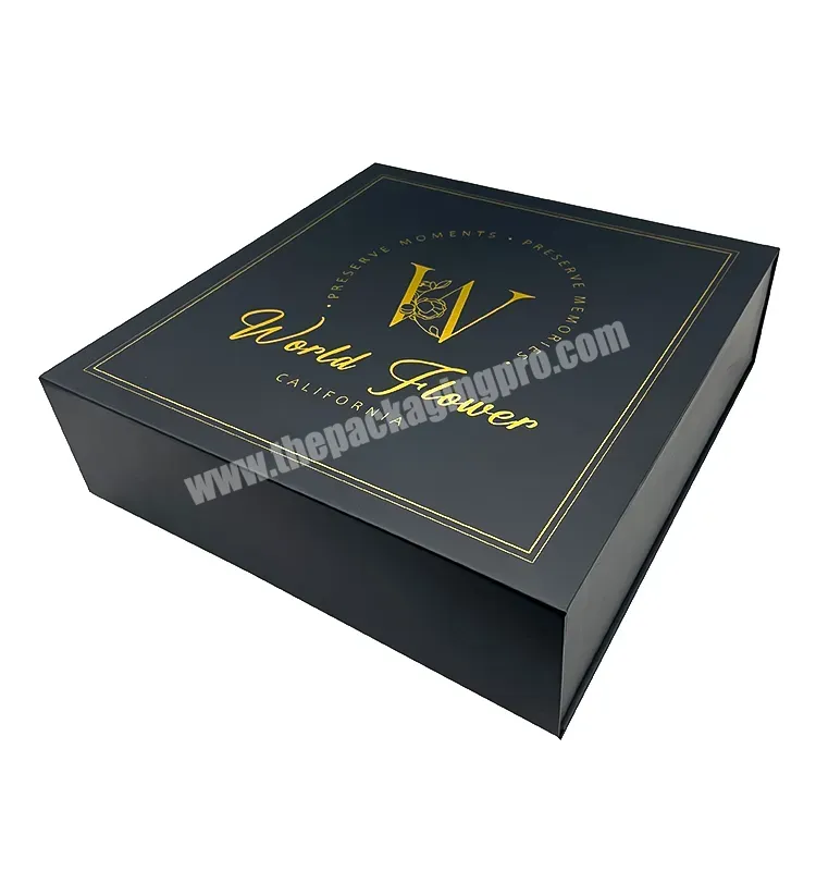 Hot Sale High Quality Foldable Magnetic Gift Box Packaging Paper Shoes Box Clothing Packaging Paperboard Verpakking Clothing 222 - Buy Magnetic Box Garment Packaging Garment Gift Boxes Custom Logo Printed Garment Boxes Garment Clothing Box,Large Blac