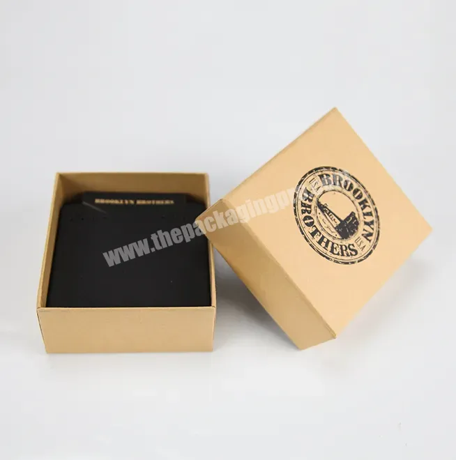 Luxury Kraft Paper Lid And Base Environmental Manufacturer Earrings Necklace Accessories Jewelry Birthday Gift Packaging Box - Buy Paper Box Gift Box Packaging Box,Sugar Packaging Bag,Tall Jewelry Box.