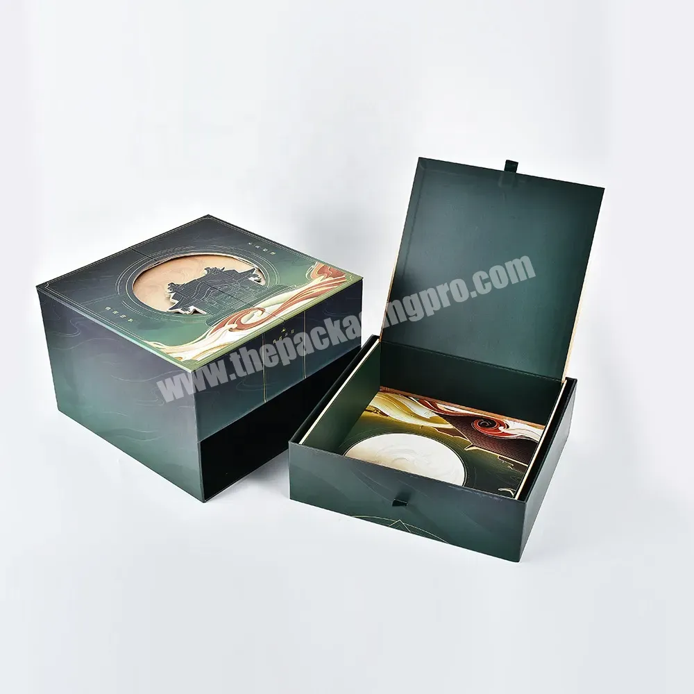Recycled Custom Fashion Luxury Magnetic Gift Paper Box For Garments Circle Gift Folding Clothing Boxes Crownwin Packaging - Buy Custom Packaging Gift Paper Box Printing For Clothing Packing,Recycled Magnetic Cardboard Folding Clothing Paper Boxes Pac