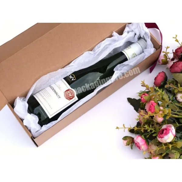Single Bottle Wine Packaging Shipping Box - Buy Boxes For Shipping Wine Glasses,Single Bottle Box,Wine Glass Packaging Boxes.